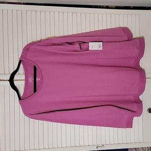 Croft & Barrow women's 2X orchid sweatshirt NWT
